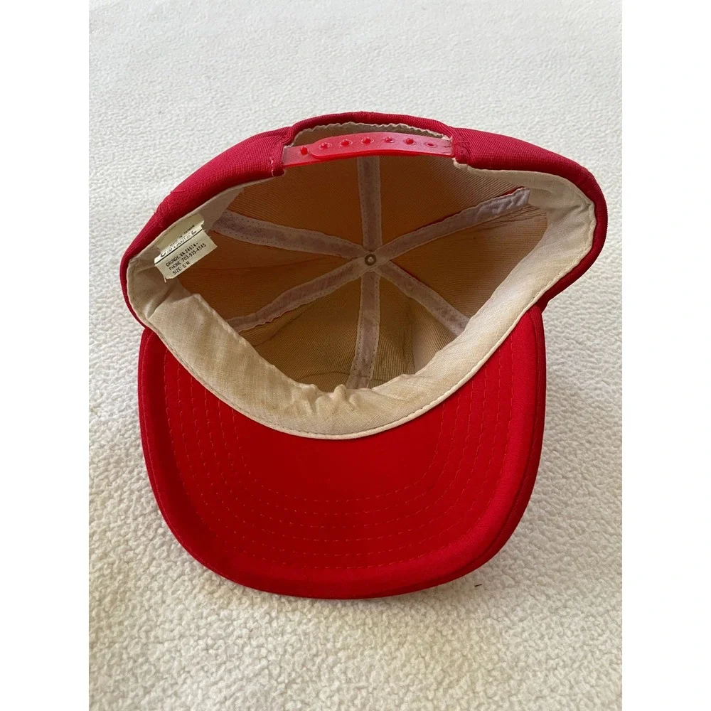 Cardinal Mens S/M‎ Trucker Hat Red Beckley WV Coal Mining 1980 Safety Production